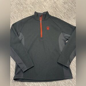 Spyder Boundless Men’s Large 1/4 Ziip Pullover Jacket Shirt
